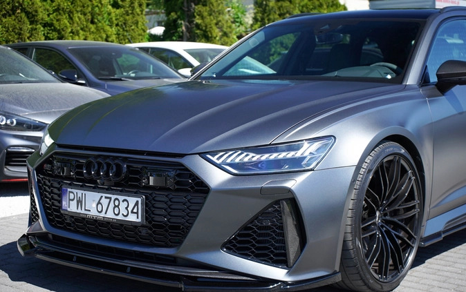Audi RS6 cena 600000 przebieg: 17000, rok produkcji 2022 z Miasteczko Śląskie małe 436